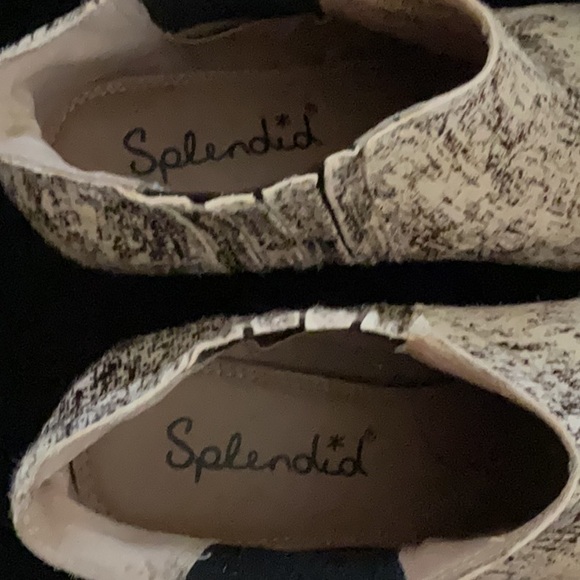 Splendid Patterned Ankle Boots - Picture 2 of 4